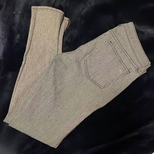 Rag and Bone pinstriped skinny jeans